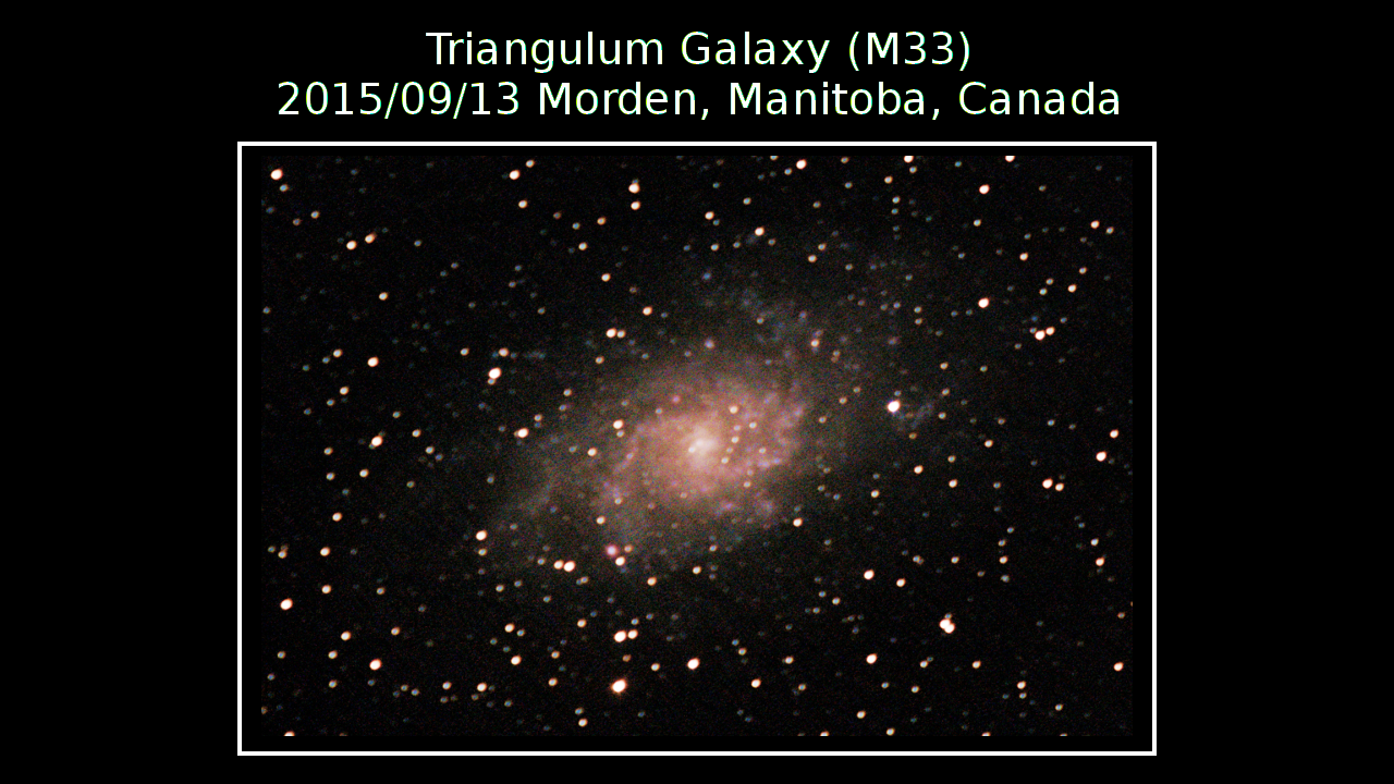 PNG M33 Poster