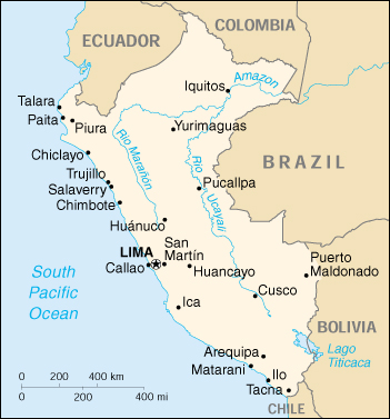 JPEG pic of map of Peru